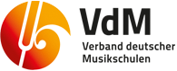 Logo des VDM - Verband deutscher Musikschulen